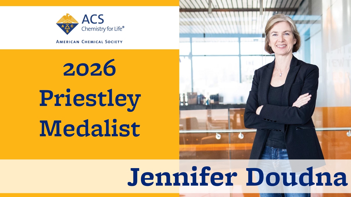 Doudna wins Priestley Medal